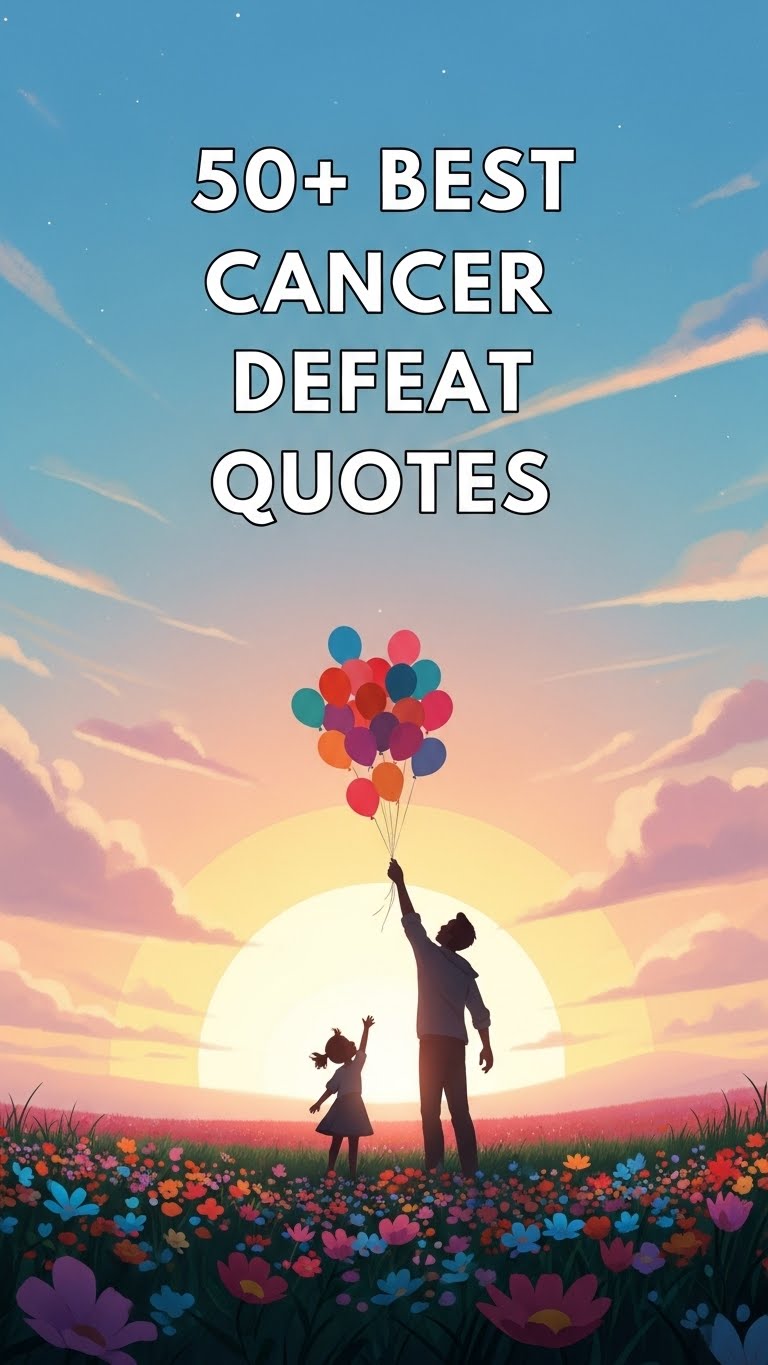 Defeat Cancer: 50 Inspiring Quotes for Strength & Hope Defeat Cancer: 50 Inspiring Quotes for Strength & Hope - Motivational content from ShareVault about health & wellness