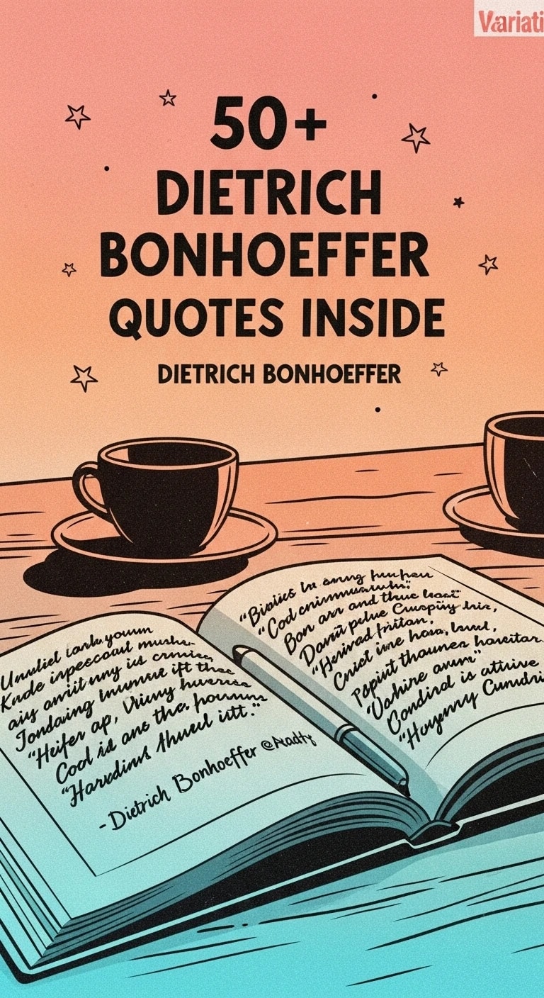 Dietrich Bonhoeffer Quotes: Wisdom for Faith and Action Dietrich Bonhoeffer Quotes: Wisdom for Faith and Action - Motivational content from ShareVault about daily inspiration