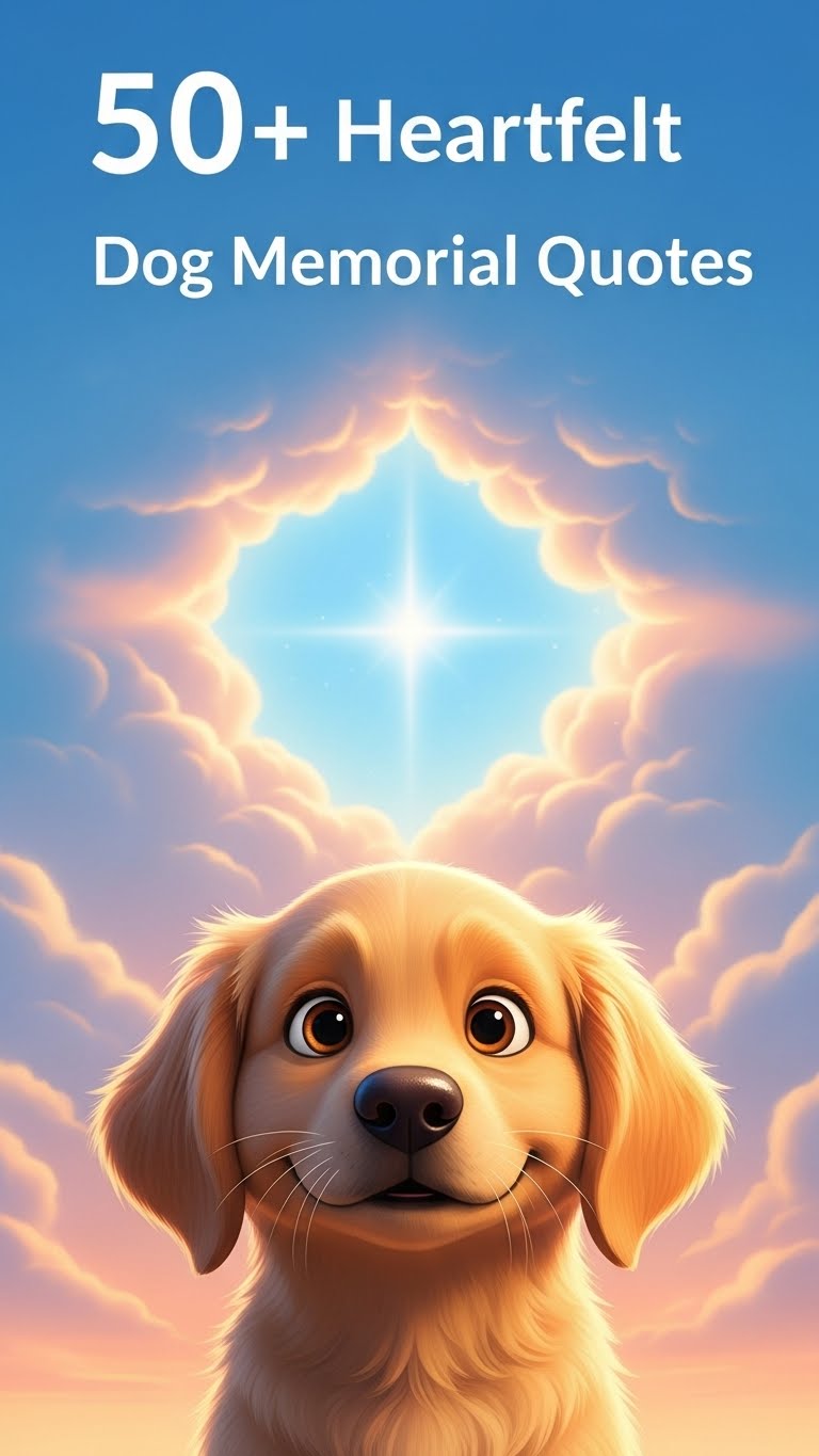 40+ Heartfelt Dog Memorial Quotes for Healing 40+ Heartfelt Dog Memorial Quotes for Healing - Motivational content from ShareVault about pet loss & healing
