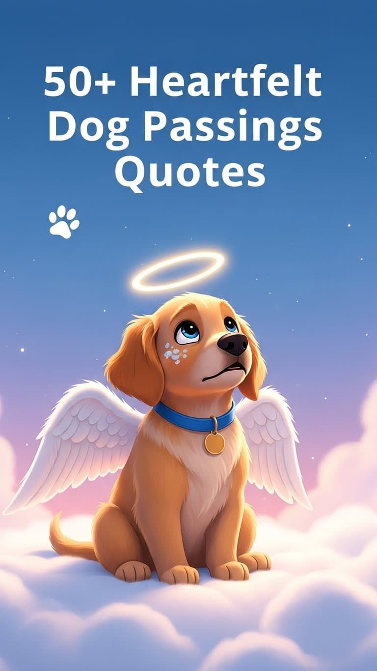 Heartfelt Dog Passing Quotes: Comfort & Remembrance