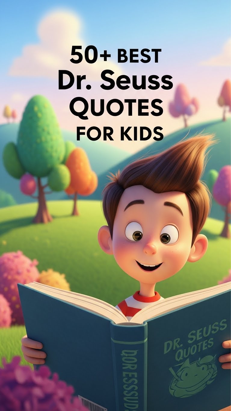 40 Magical Dr. Seuss Quotes for Kids & Learning 40 Magical Dr. Seuss Quotes for Kids & Learning - Motivational content from ShareVault about parenting and education