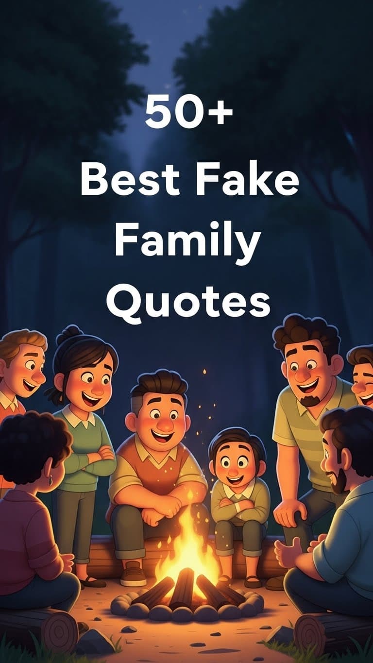 40+ Fake Family Quotes: Finding Your True Tribe