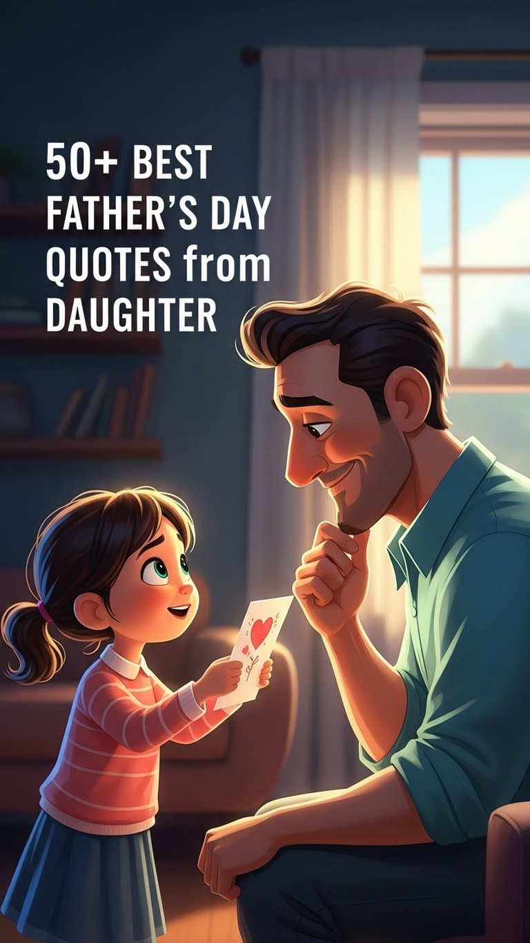 Father's Day Quotes from Daughter: 50 Heartfelt Messages