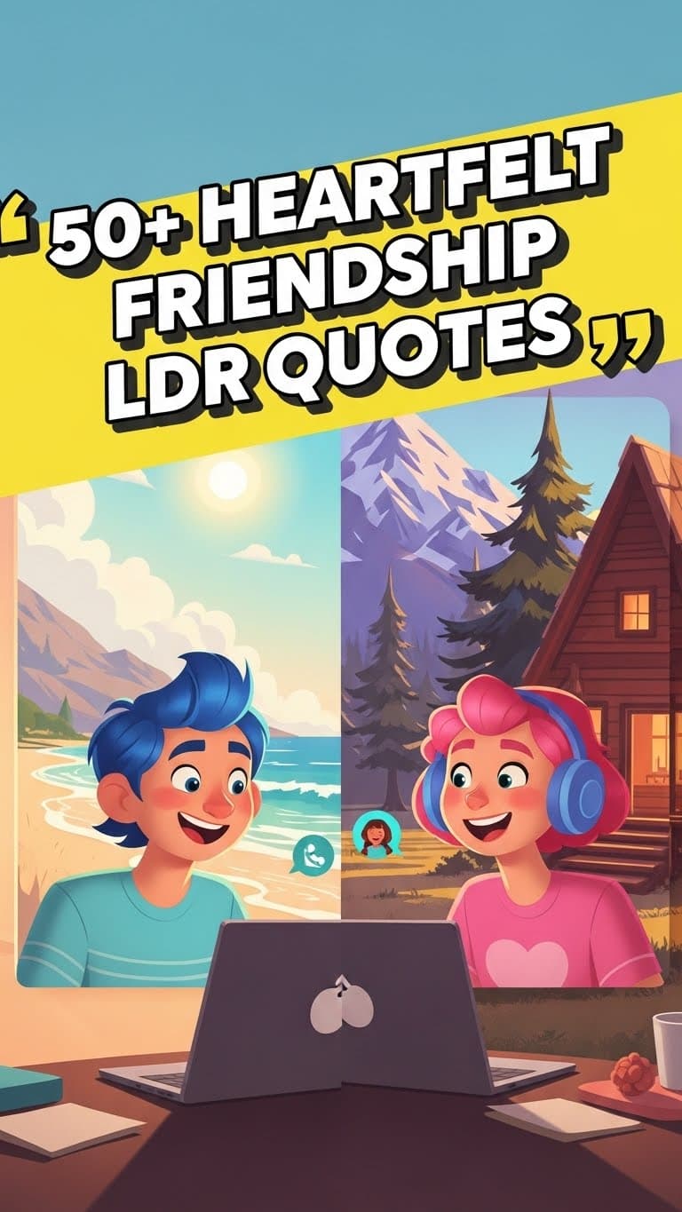 40+ Inspiring Friendship LDR Quotes for Your Bestie