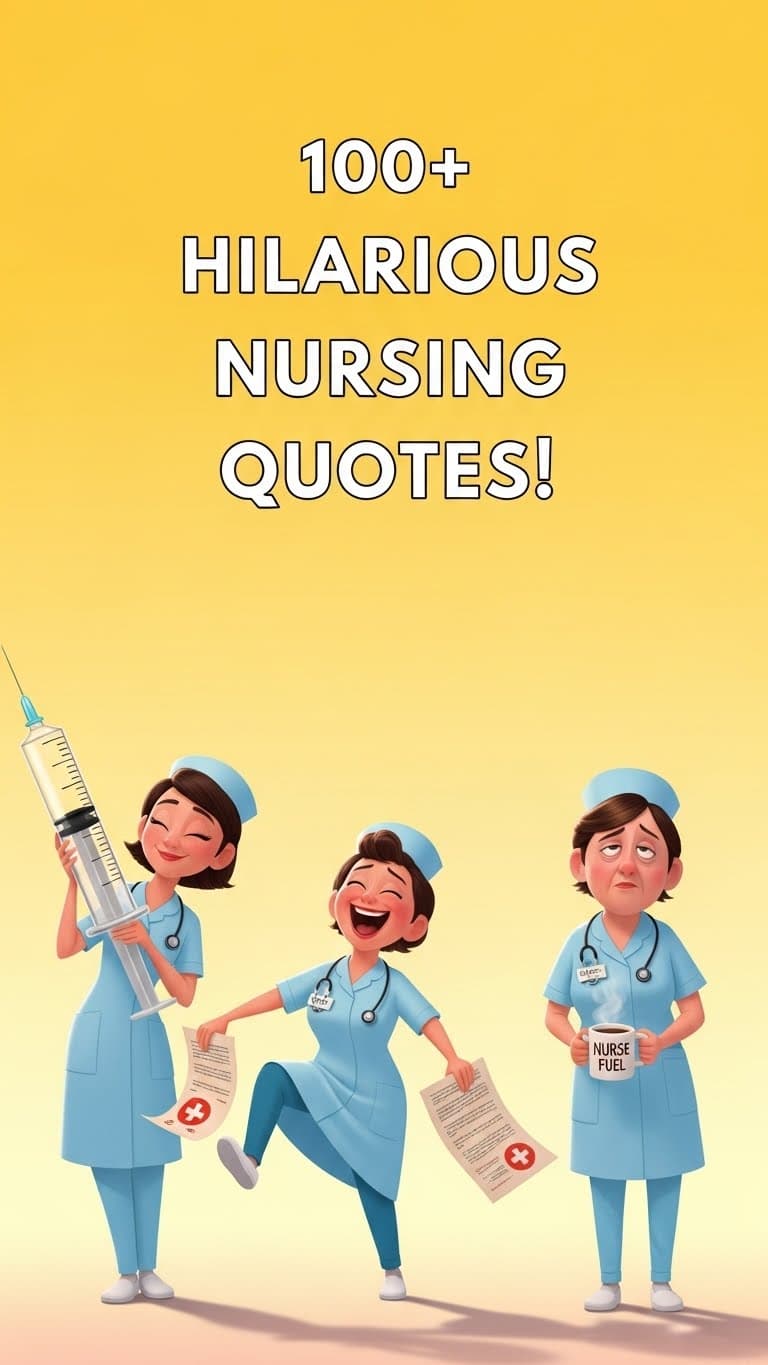 36 Funniest Nursing Quotes That Perfectly Sum Up Hospital Life