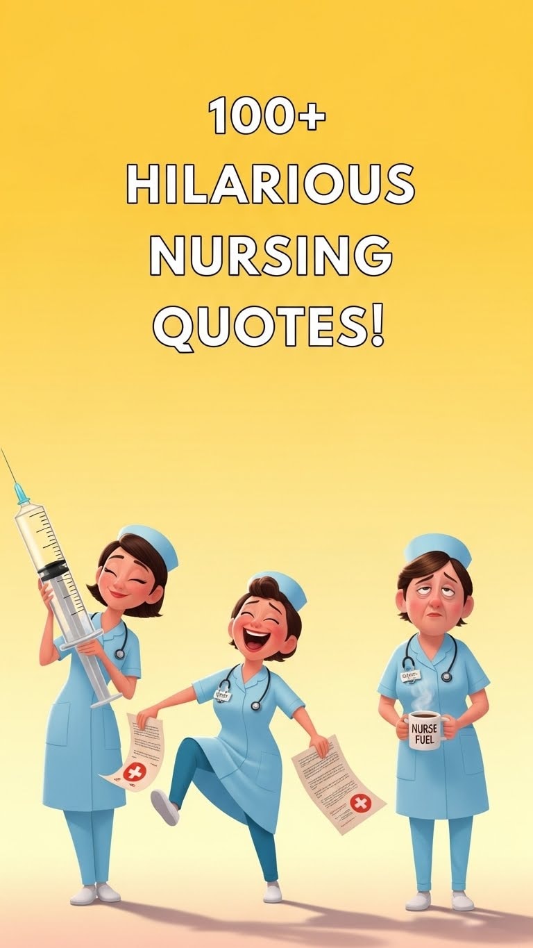 36 Funniest Nursing Quotes That Perfectly Sum Up Hospital Life 36 Funniest Nursing Quotes That Perfectly Sum Up Hospital Life - Motivational content from ShareVault about healthcare humor