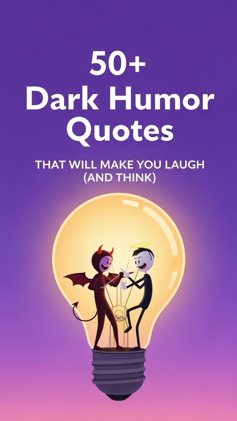 40 Hilariously Dark Humor Quotes for the Soul 40 Hilariously Dark Humor Quotes for the Soul - Motivational content from ShareVault about humor & culture
