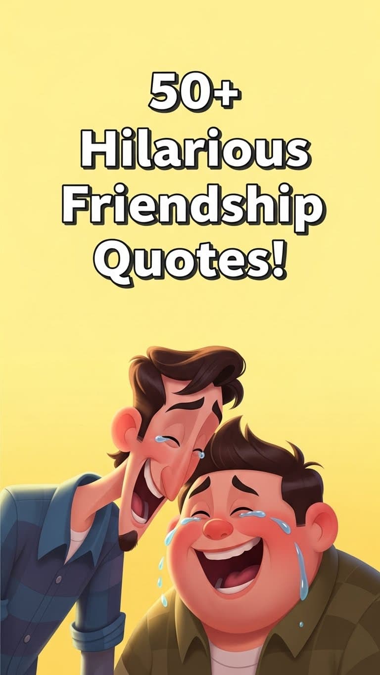 Funny Friend Quotes: 50+ Hilarious Sayings About Friendship