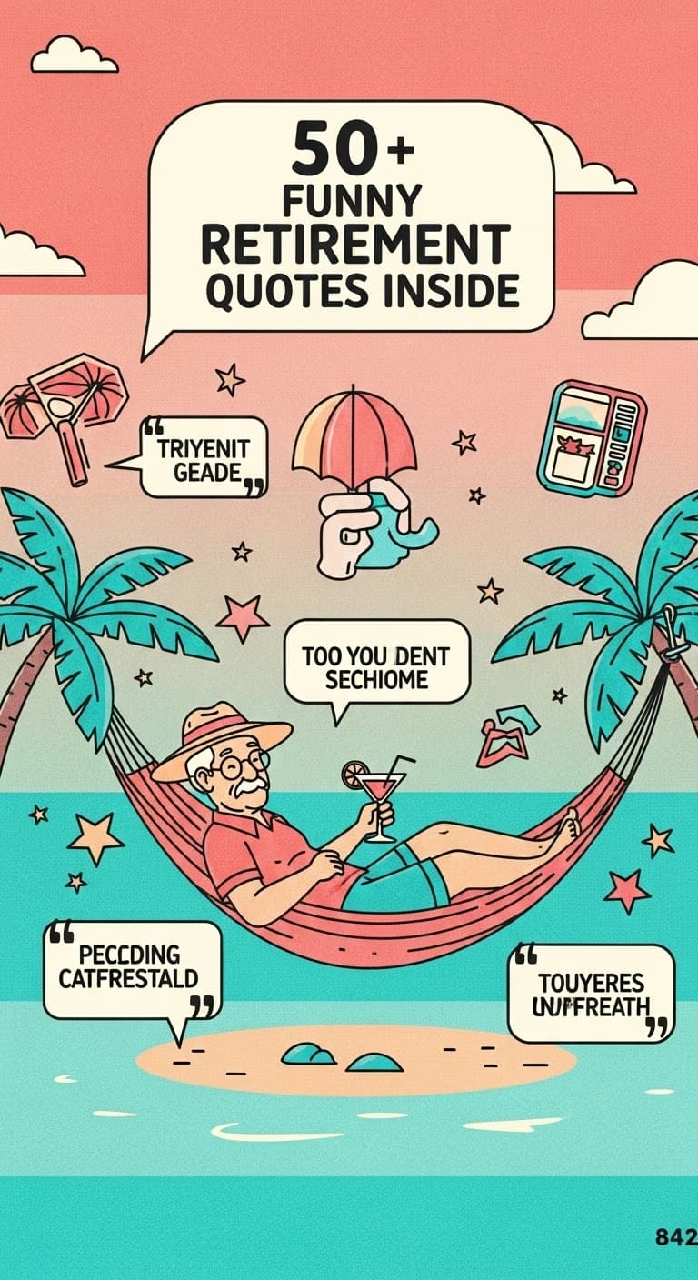 Laugh Your Way to Freedom: The Ultimate Collection of Funny Retirement Quotes
