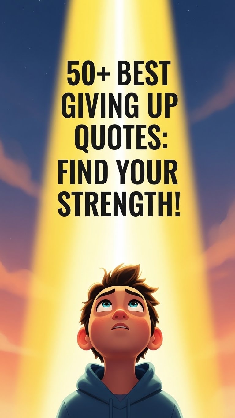 Inspiring Giving Up Quotes: Find Strength & New Beginnings Inspiring Giving Up Quotes: Find Strength & New Beginnings - Motivational content from ShareVault about inspiration