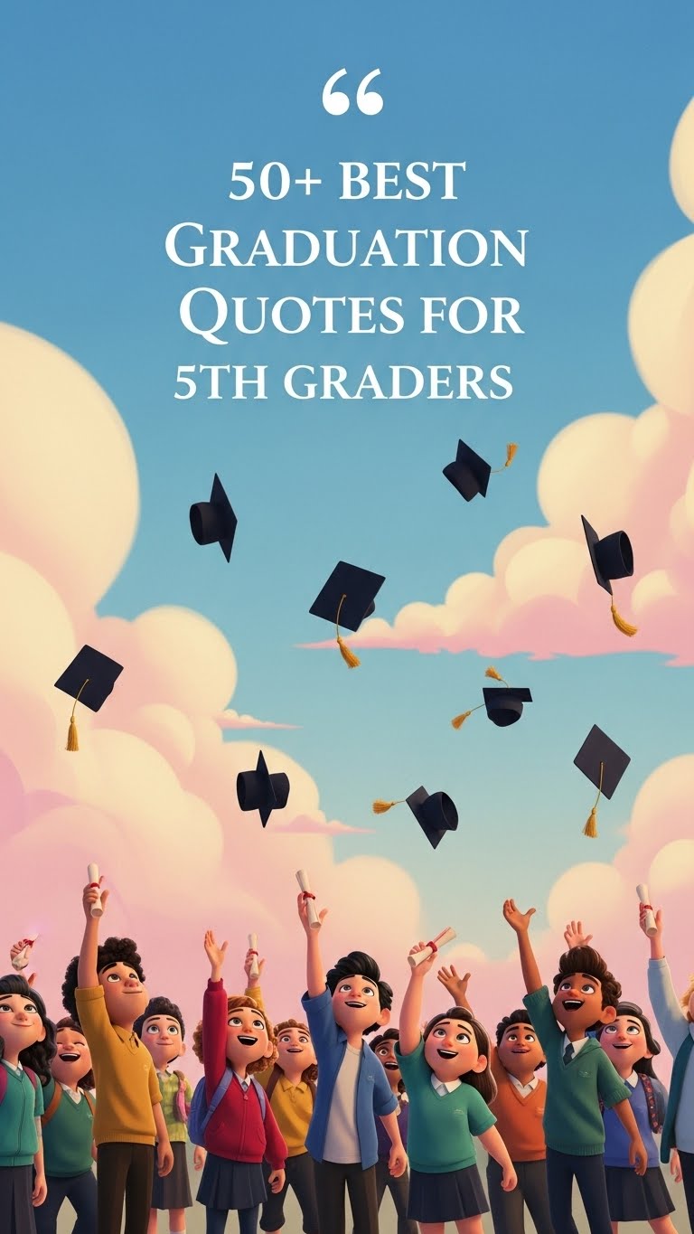 40 Inspiring Graduation Quotes for 5th Graders 40 Inspiring Graduation Quotes for 5th Graders - Motivational content from ShareVault about education