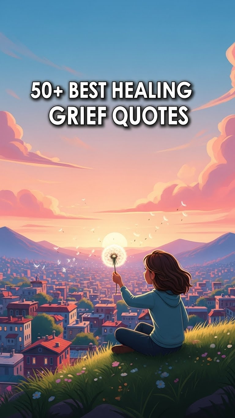 Healing Grief Quotes: Find Comfort & Strength Healing Grief Quotes: Find Comfort & Strength - Motivational content from ShareVault about inspiration