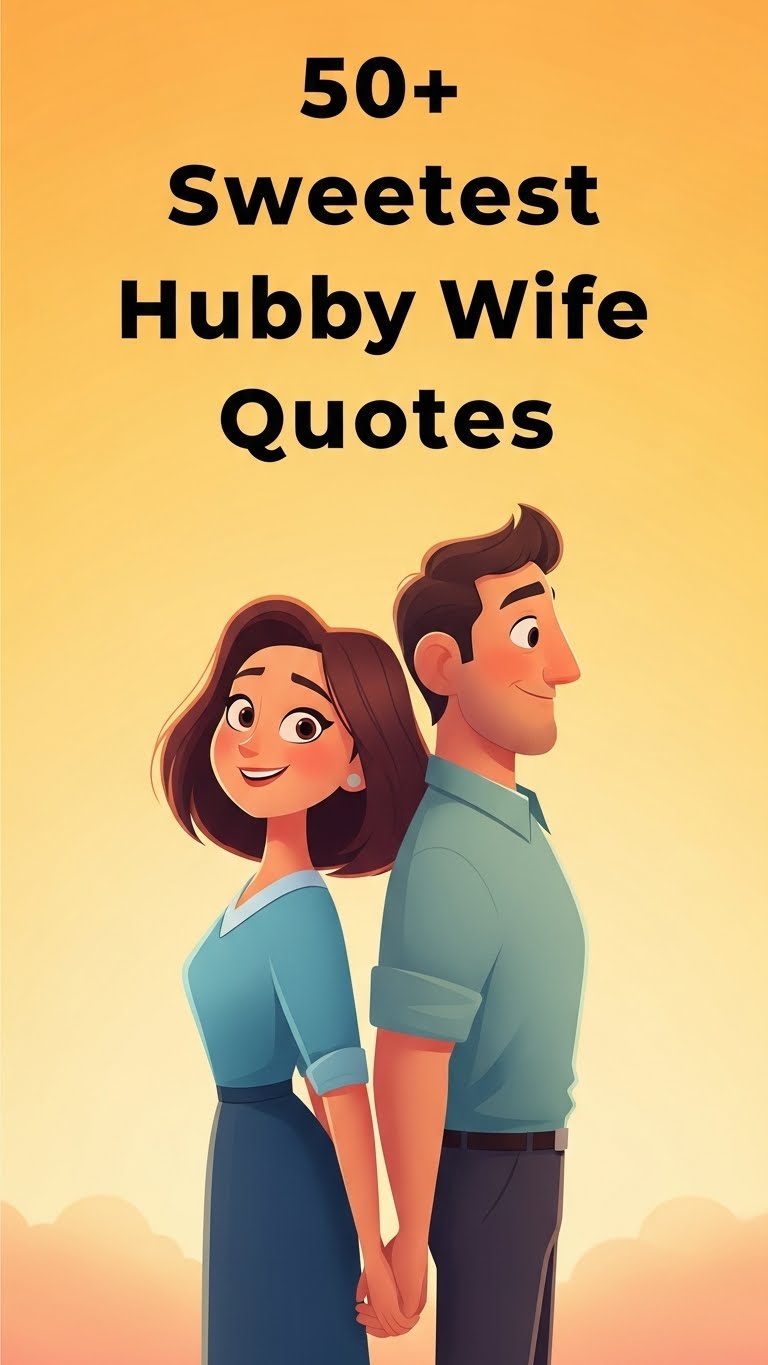 Hubby Wife Quotes: 50 Sweet & Inspiring Sayings Hubby Wife Quotes: 50 Sweet & Inspiring Sayings - Motivational content from ShareVault about relationships