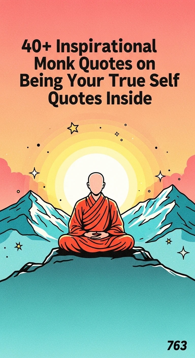 Unleash Your Authentic Self: Inspirational Monk Quotes on Being Your True Self Unleash Your Authentic Self: Inspirational Monk Quotes on Being Your True Self - Motivational content from ShareVault about daily inspiration