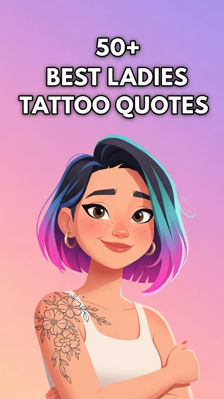 40+ Beautiful Ladies Tattoo Quotes for Inspiration 40+ Beautiful Ladies Tattoo Quotes for Inspiration - Motivational content from ShareVault about lifestyle
