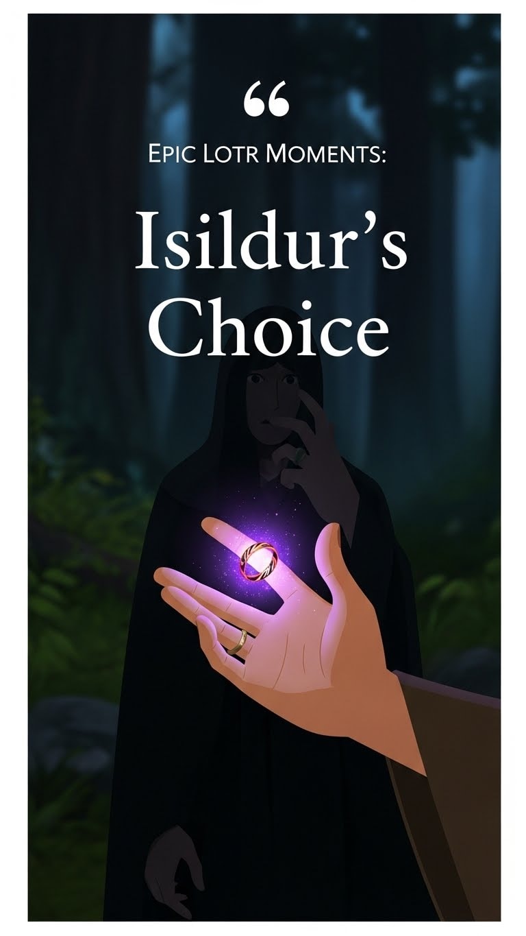 Isildur's Legacy: Powerful LOTR Quotes Isildur's Legacy: Powerful LOTR Quotes - Motivational content from ShareVault about literature