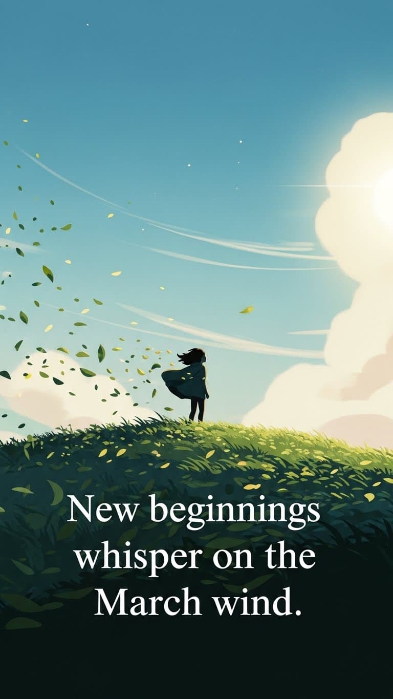 35 Best March Inspirational Quotes for a Fresh Start