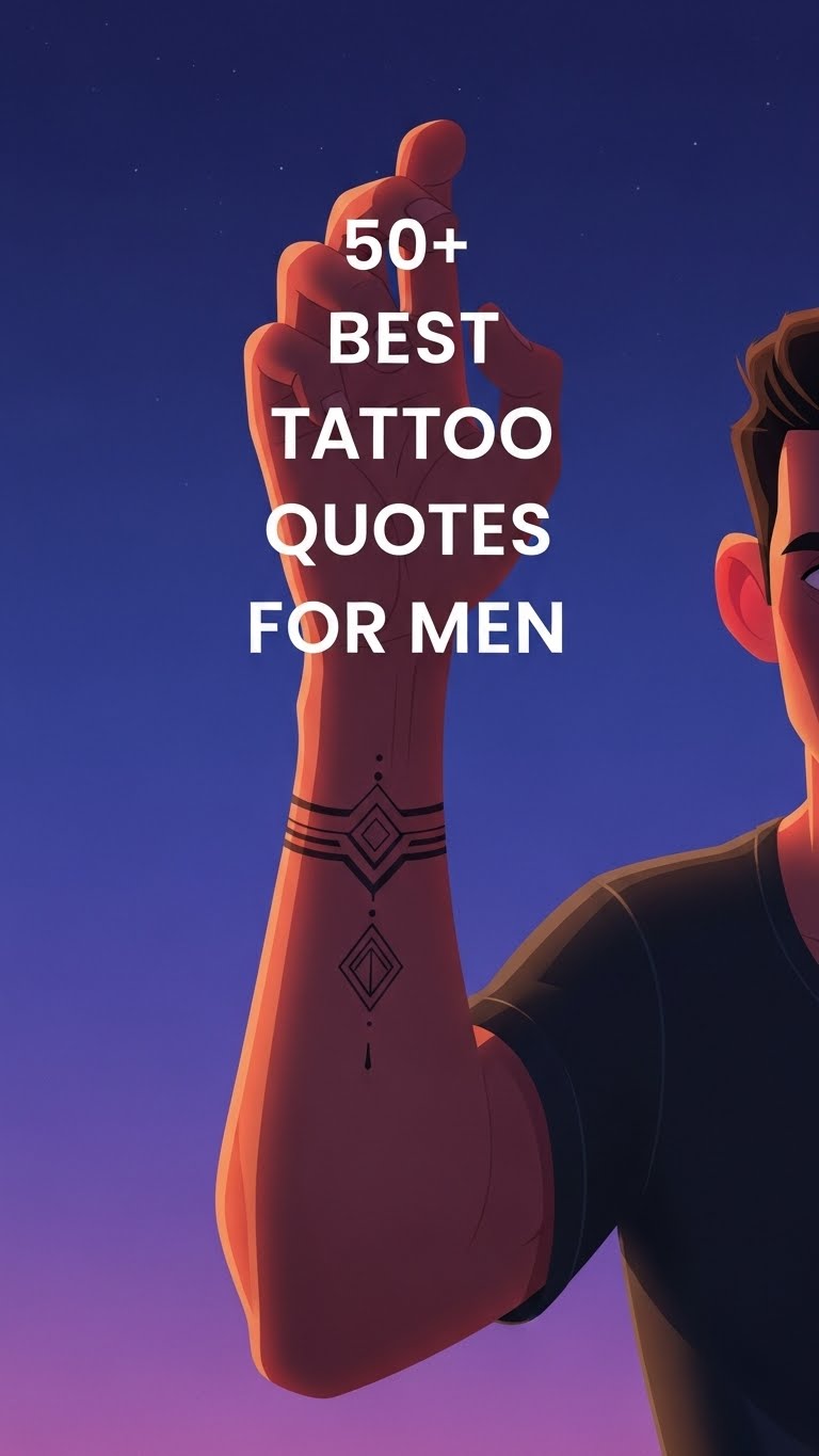 Mens Quotes for Tattoos: 50 Inspiring Ideas Mens Quotes for Tattoos: 50 Inspiring Ideas - Motivational content from ShareVault about lifestyle