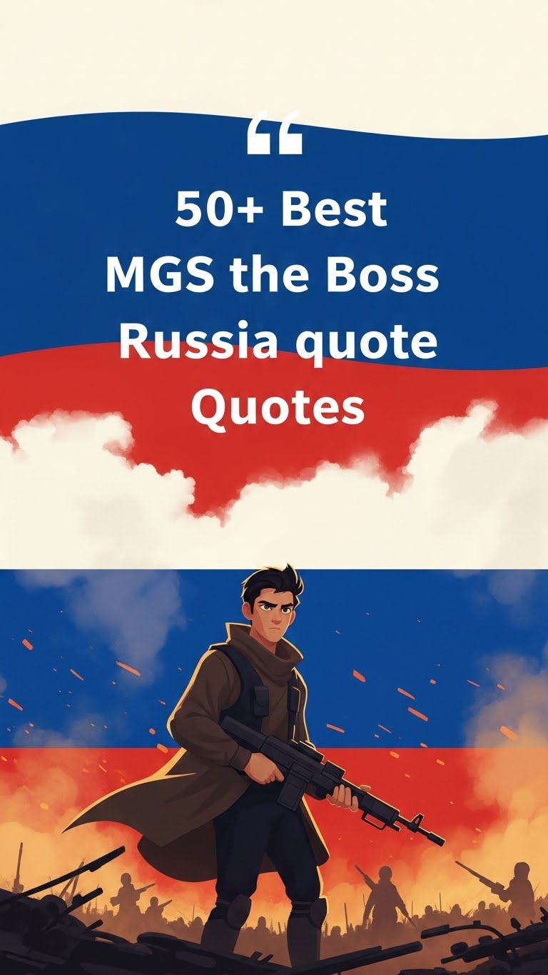 40 Essential MGS The Boss Russia Quotes on Loyalty & Sacrifice 40 Essential MGS The Boss Russia Quotes on Loyalty & Sacrifice - Motivational content from ShareVault about gaming philosophy