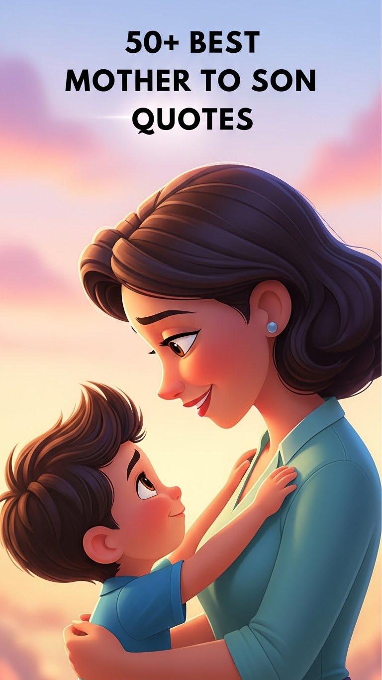 35 Heartfelt Mother to Son Quotes on Love and Guidance 35 Heartfelt Mother to Son Quotes on Love and Guidance - Motivational content from ShareVault about parenting & relationships