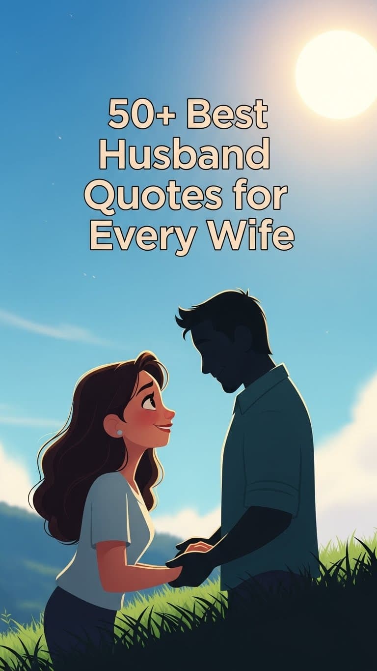 35 Heartfelt "My Husband Quotes" for Every Occasion