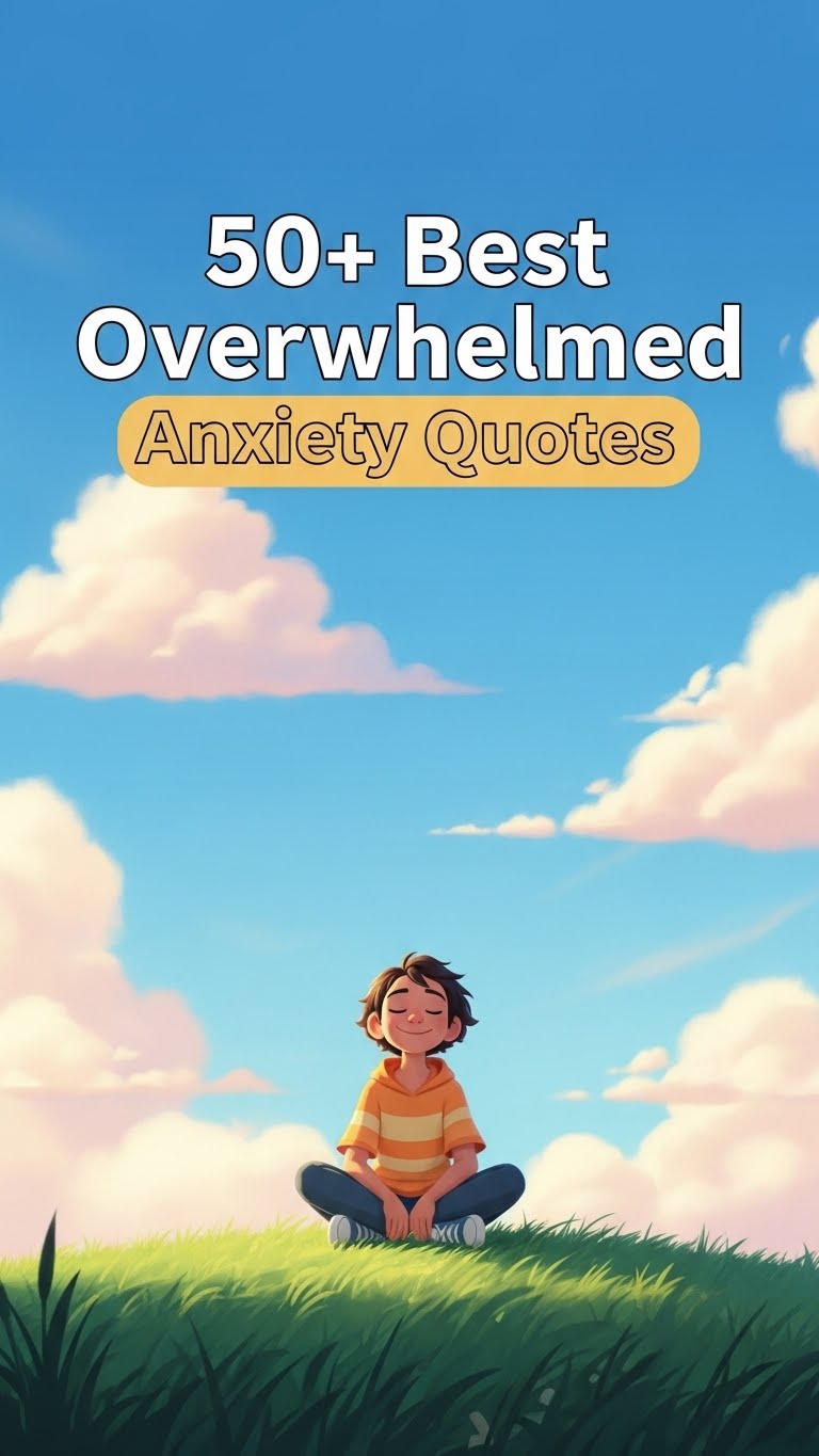 35 Overwhelmed Anxiety Quotes for Immediate Peace 35 Overwhelmed Anxiety Quotes for Immediate Peace - Motivational content from ShareVault about mental wellness