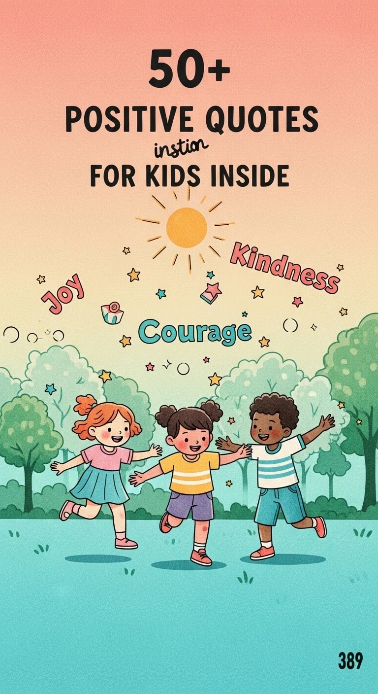 Spark Joy: Uplifting Positive Quotes for Kids to Inspire Happiness Spark Joy: Uplifting Positive Quotes for Kids to Inspire Happiness - Motivational content from ShareVault about daily inspiration