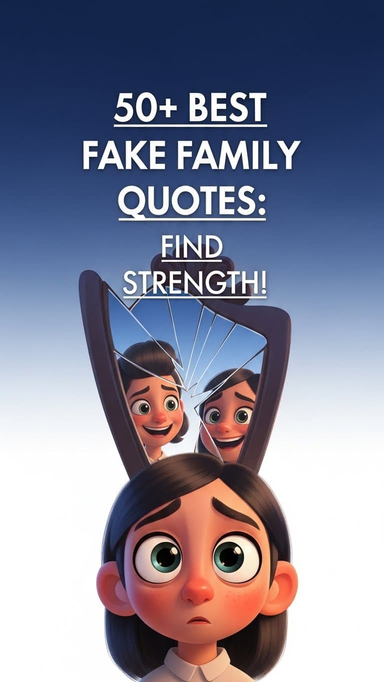 40 Powerful Quotes About Fake Relatives & Family Deception