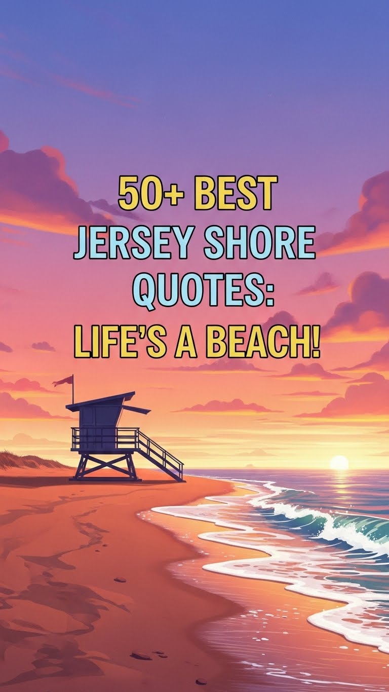 35 Iconic Quotes About Jersey Shore & Shore Life Philosophy 35 Iconic Quotes About Jersey Shore & Shore Life Philosophy - Motivational content from ShareVault about entertainment & culture