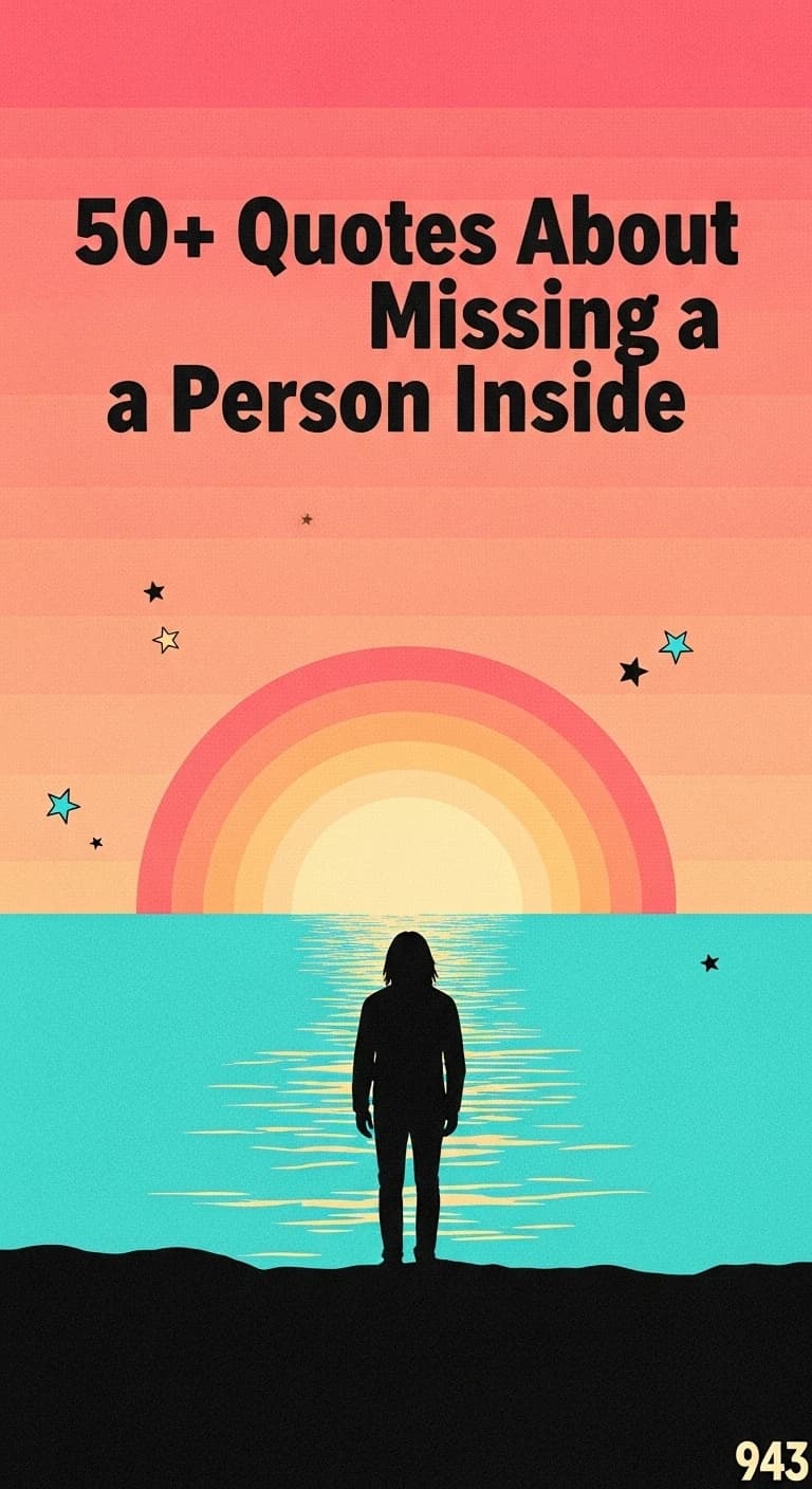 Heartfelt Quotes About Missing a Person: Finding Comfort in Words