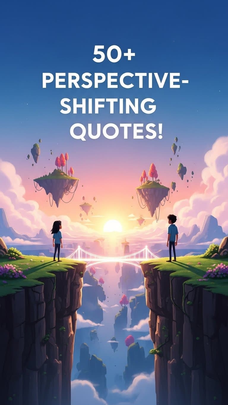 40 Powerful Quotes About Perspective to Shift Your Mindset