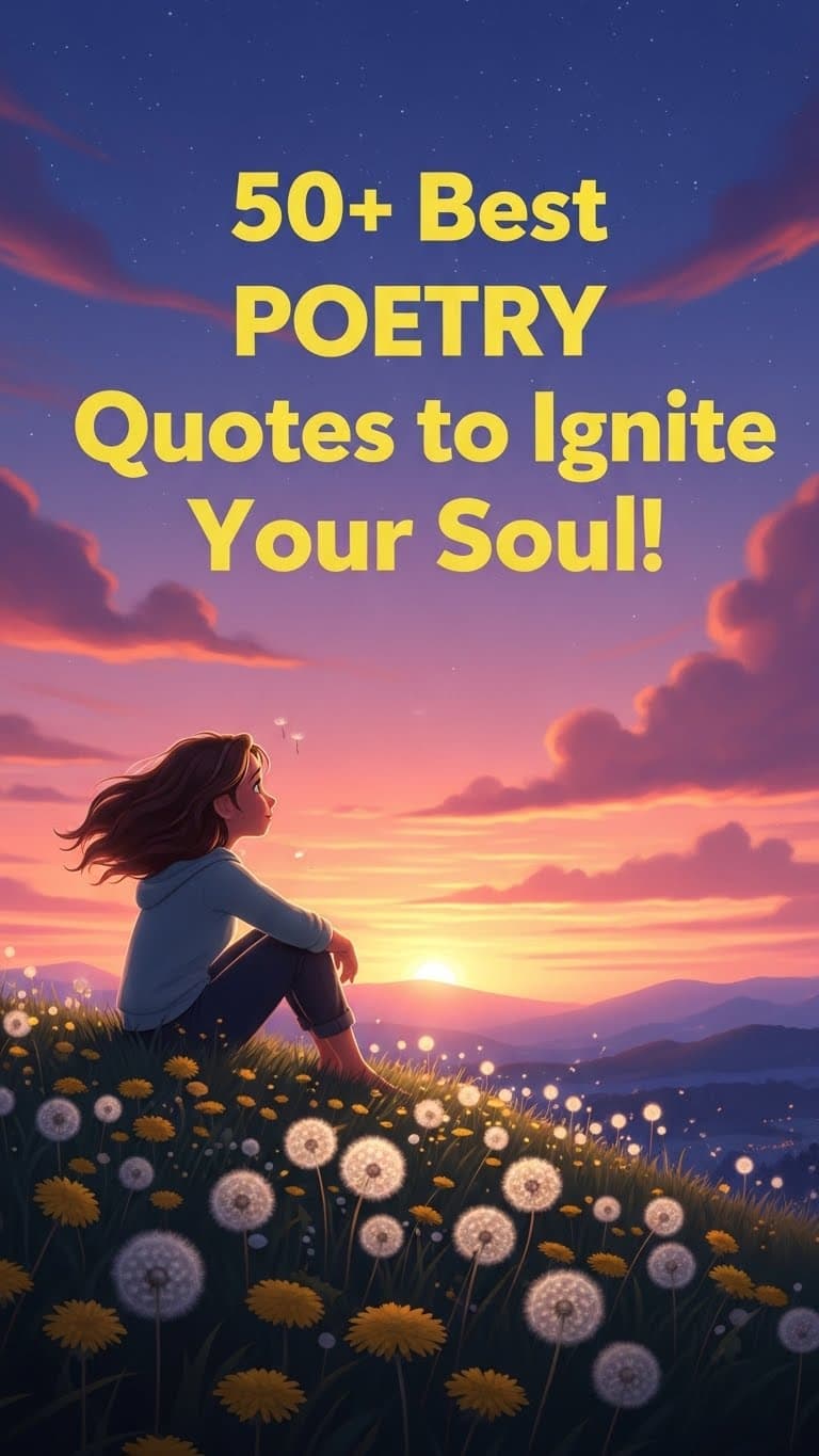 35 Inspiring Quotes About Poetry: The Soul's Language