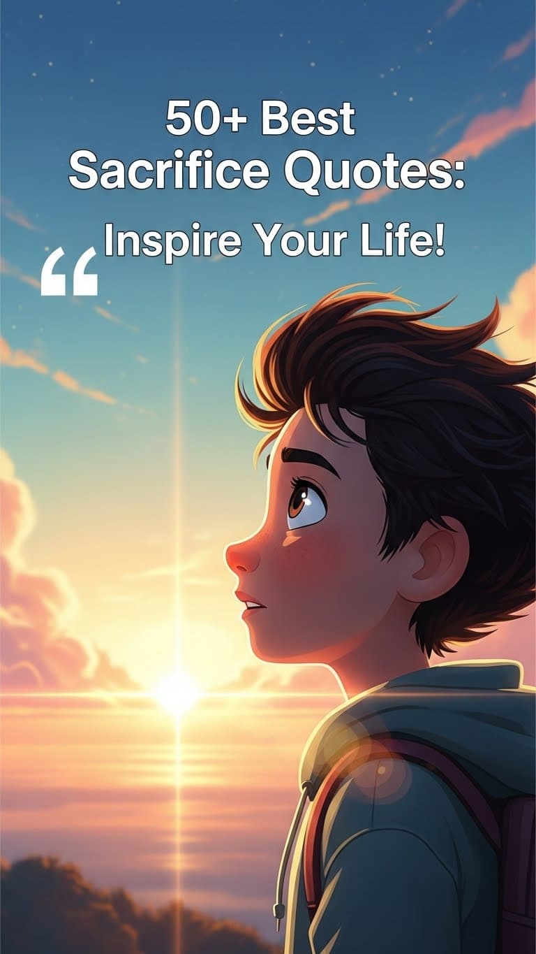 40 Powerful Quotes About Sacrifice That Change Lives