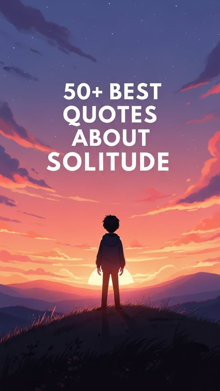 The Power of Quiet: 40 Inspiring Quotes on Solitude