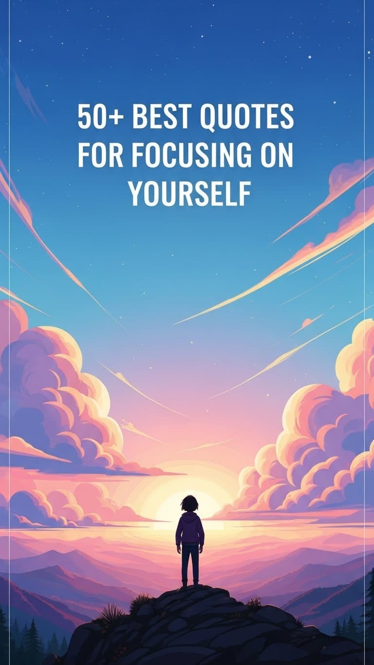 40 Inspiring Quotes for Focusing on Yourself