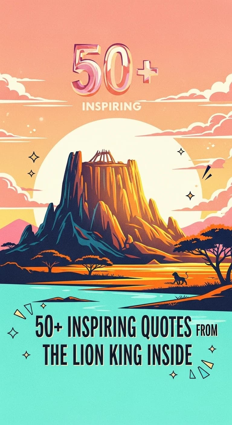 Hakuna Matata Wisdom: The Ultimate List of Quotes for The Lion King