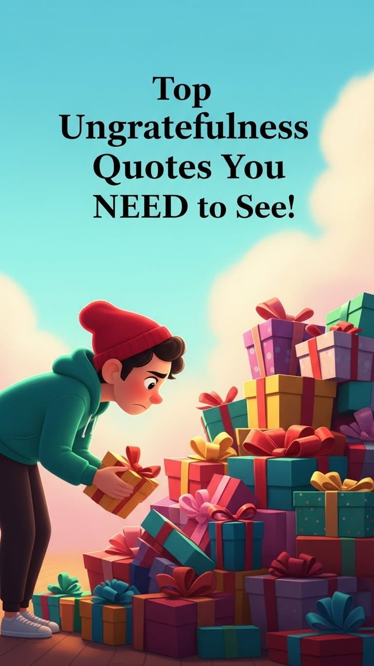 40 Powerful Quotes on Ungratefulness and Appreciation