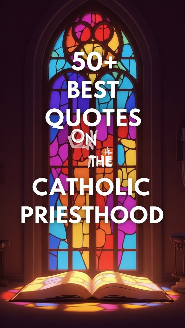 40 Inspiring Quotes on the Catholic Priesthood 40 Inspiring Quotes on the Catholic Priesthood - Motivational content from ShareVault about spirituality and vocation