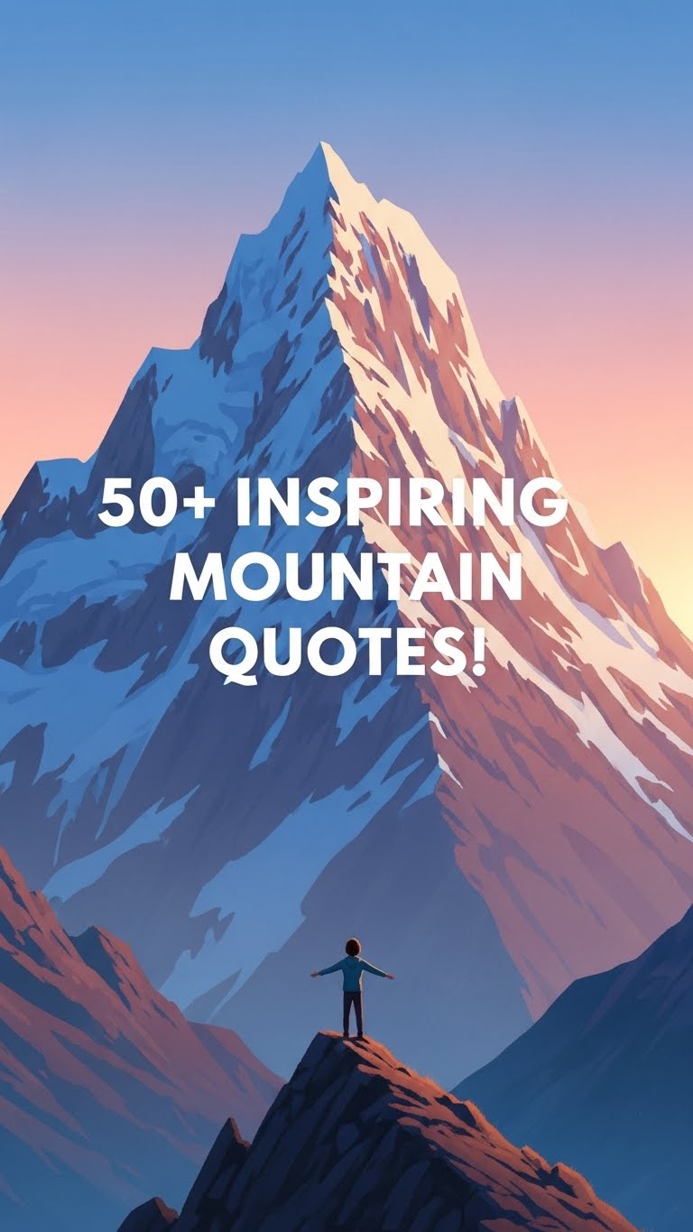 40+ Inspiring Quotes on the Mountains & Adventure 40+ Inspiring Quotes on the Mountains & Adventure - Motivational content from ShareVault about inspiration & life lessons