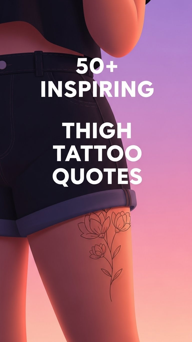 40 Inspiring Quotes on Thigh Tattoos & Body Art 40 Inspiring Quotes on Thigh Tattoos & Body Art - Motivational content from ShareVault about tattoos & body art