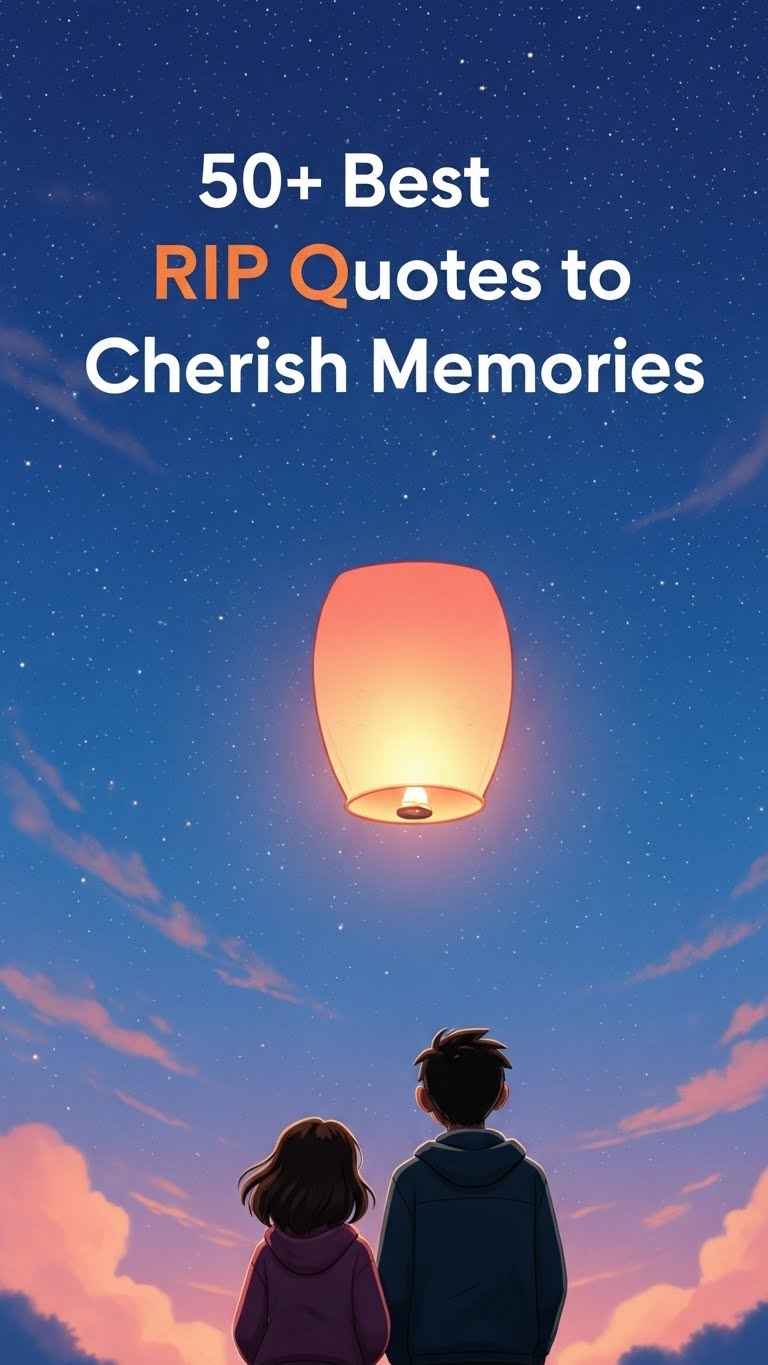 35 Moving RIP Rest In Peace Quotes for Remembrance 35 Moving RIP Rest In Peace Quotes for Remembrance - Motivational content from ShareVault about life & loss