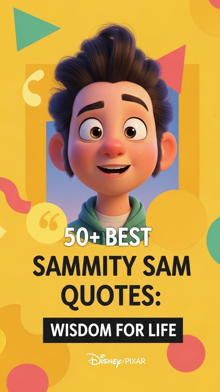 35 Sammity Sam Quotes for Wisdom and Motivation