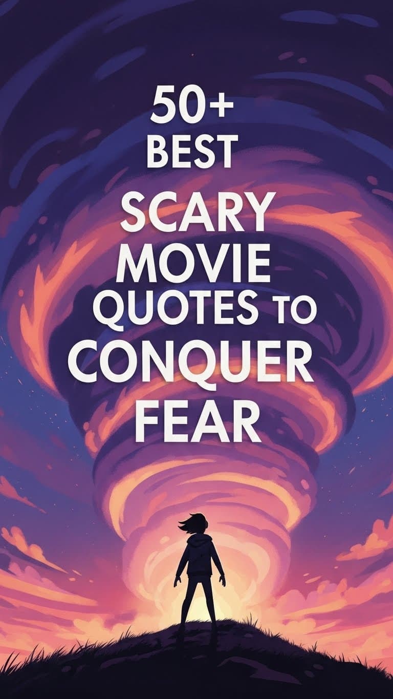 38 Scary Movie Quotes to Inspire Your Inner Strength