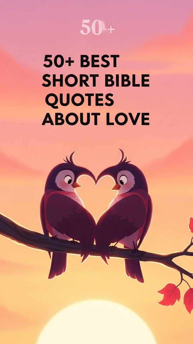 35 Short Bible Quotes About Love for Daily Inspiration 35 Short Bible Quotes About Love for Daily Inspiration - Motivational content from ShareVault about spirituality