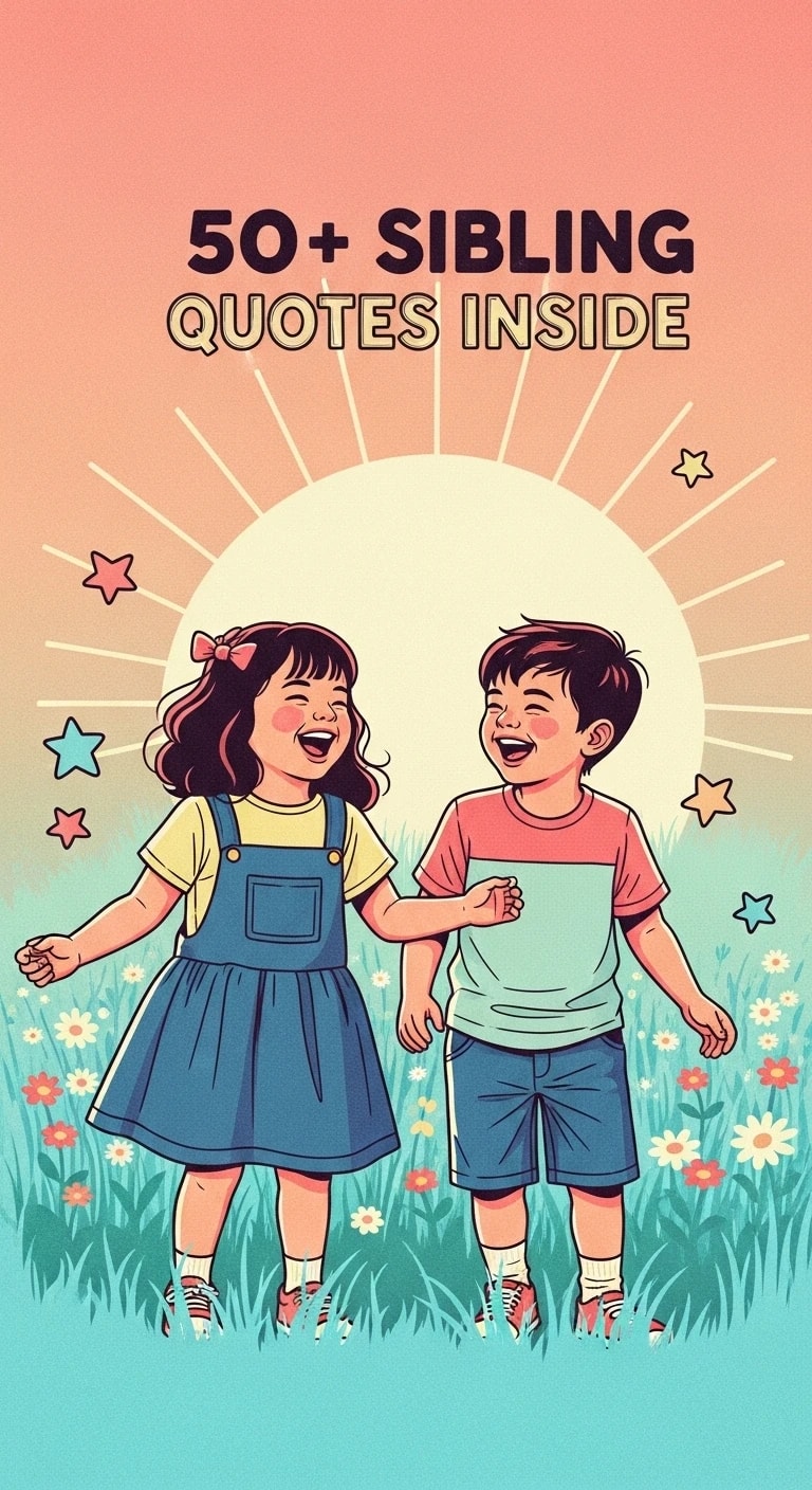 Heartfelt Bonds: 50+ Sibling Quotes to Celebrate Brotherhood & Sisterhood Heartfelt Bonds: 50+ Sibling Quotes to Celebrate Brotherhood & Sisterhood - Motivational content from ShareVault about daily inspiration