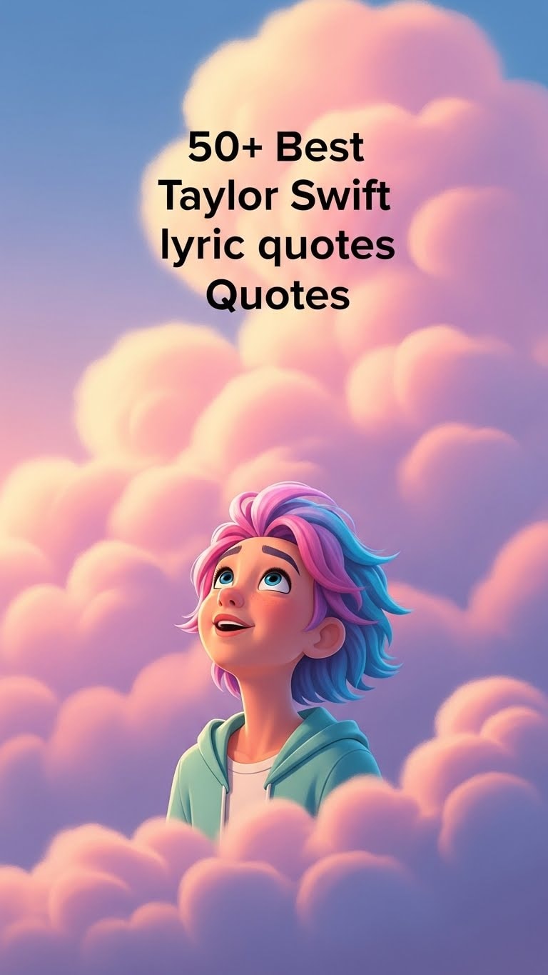 35 Taylor Swift Lyric Quotes for Inspiration & Life 35 Taylor Swift Lyric Quotes for Inspiration & Life - Motivational content from ShareVault about entertainment & culture