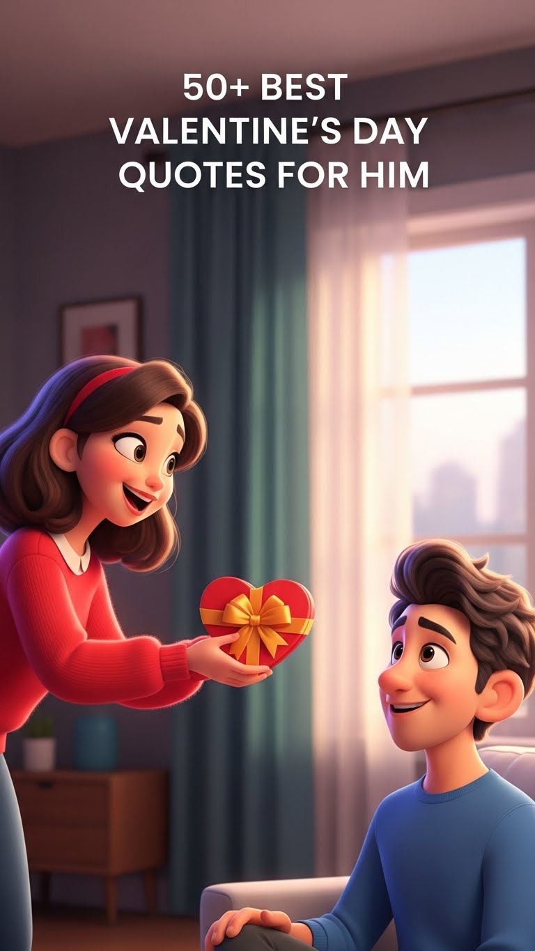 Valentine's Day Quotes for Him: 30+ Inspiring Sayings Valentine's Day Quotes for Him: 30+ Inspiring Sayings - Motivational content from ShareVault about relationships