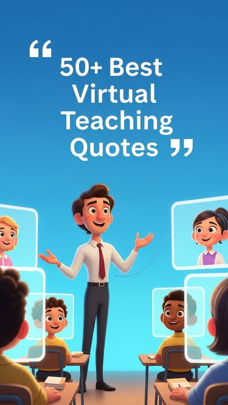 Inspiring Virtual Teacher Quotes to Motivate & Educate