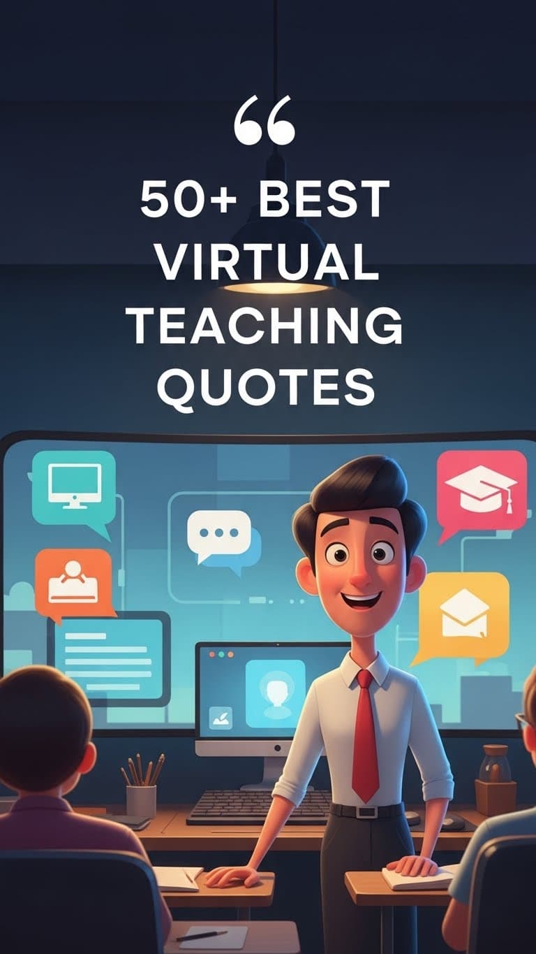 35 Inspiring Virtual Teacher Quotes for the Modern Classroom