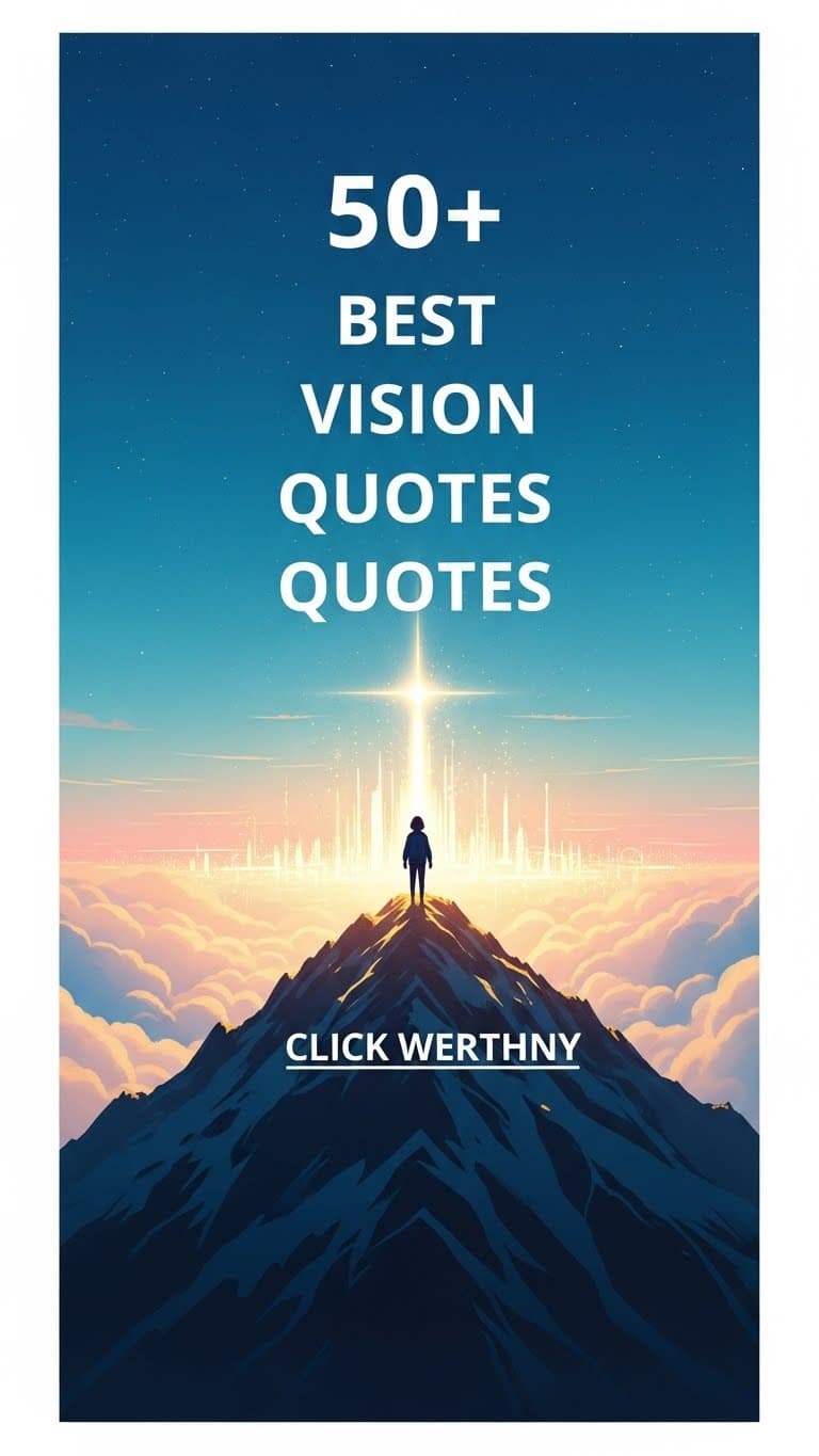 40 Powerful Vision Quotes to Inspire Your Success